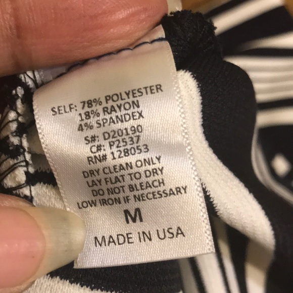 Potter’s Pot skirt (#13207OL1) vertical stripes - Picture 3 of 6